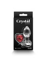 CRYSTAL DESIRES RED HEART SMALL