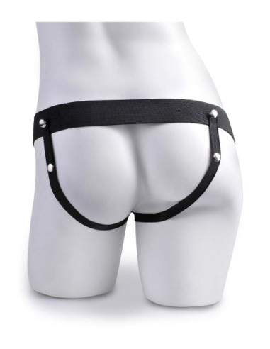 FETISH FANTASY SERIES 7 INCH SQUIRTING HOLLOW STRAP-ON LIGHT