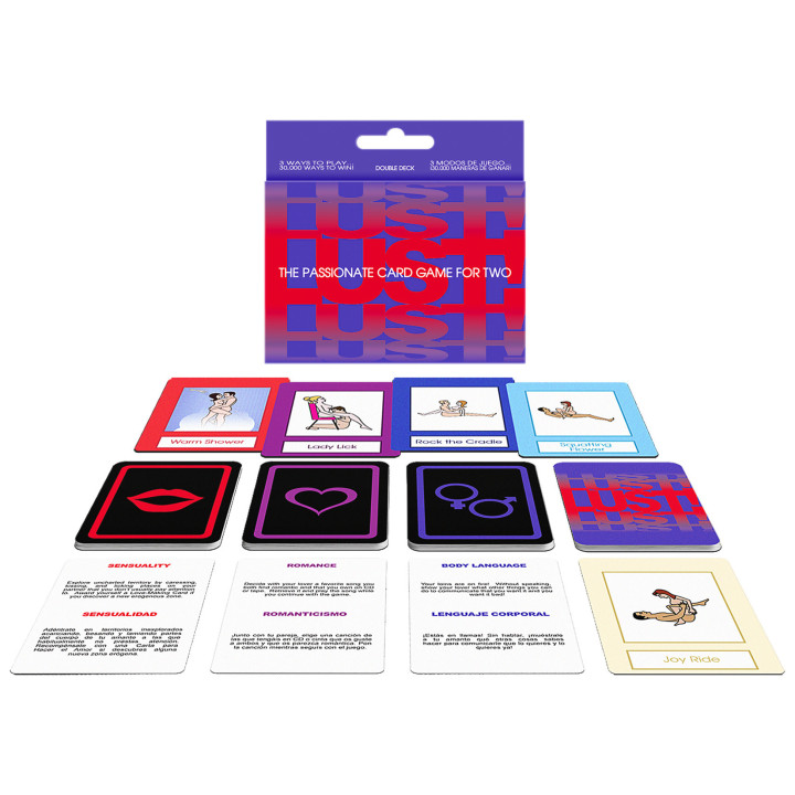LUST! THE PASSIONATE CARD GAME FOR TWO