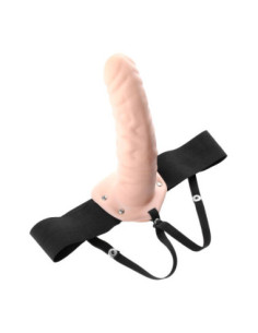 FETISH FANTASY SERIES 8 INCH HOLLOW STRAP-ON LIGHT