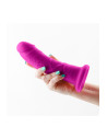 COLOURS DUAL DENSITY 7 INCH GIRTH DILDO PURPLE