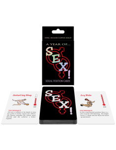 A YEAR OF SEX! SEXUAL POSITION CARDS