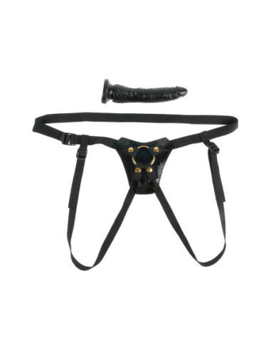 FETISH FANTASY GOLD DESIGNER STRAP-ON BLACK