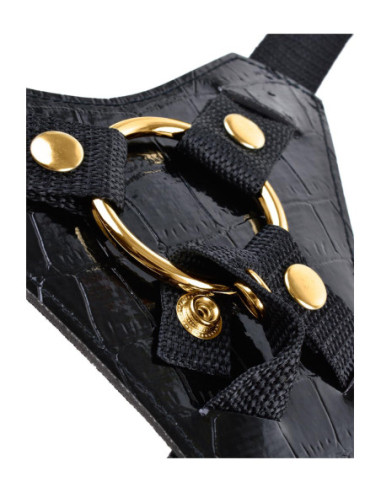 FETISH FANTASY GOLD DESIGNER STRAP-ON BLACK