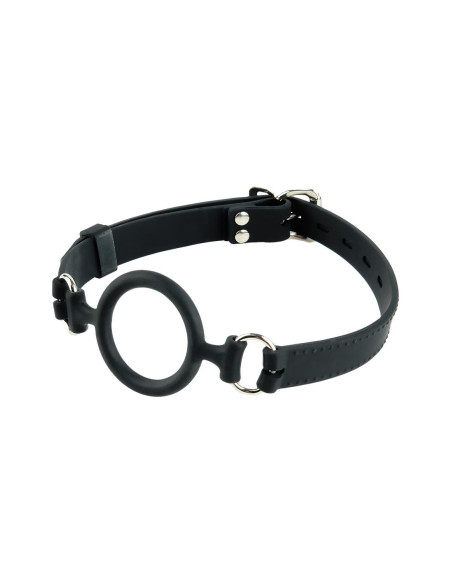 FETISH FANTASY EXTREME SILICONE O-RING GAG BLACK