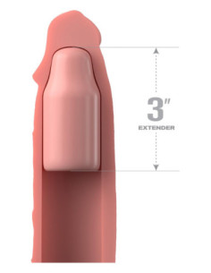 FANTASY X-TENSIONS ELITE 9 INCH SLEEVE WITH 3 INCH PLUG LIGHT 2