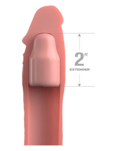 FANTASY X-TENSIONS ELITE 8 INCH SLEEVE WITH 2 INCH PLUG LIGHT 2