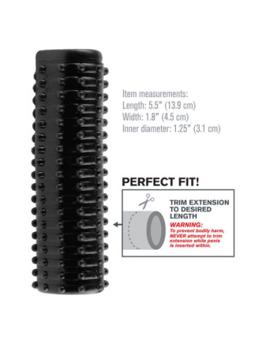 FANTASY X-TENSIONS MAGIC PLEASURE SLEEVE BLACK