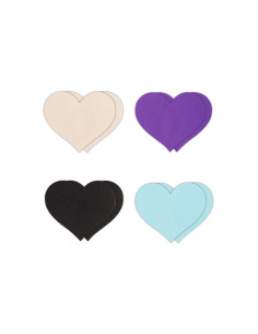 PRETTY PASTIES HEART I ASSORTED 4 PAIR