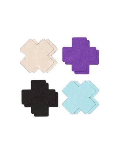 PRETTY PASTIES CROSS I ASSORTED 4 PAIR
