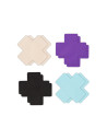 PRETTY PASTIES CROSS I ASSORTED 4 PAIR