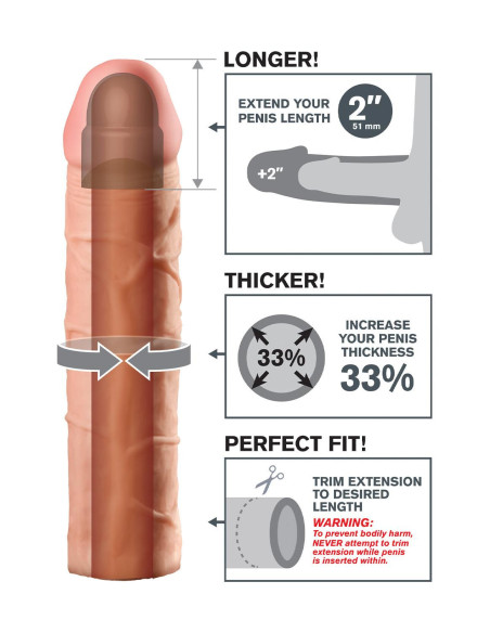 FANTASY X-TENSIONS PERFECT 2 INCH EXTENSION LIGHT