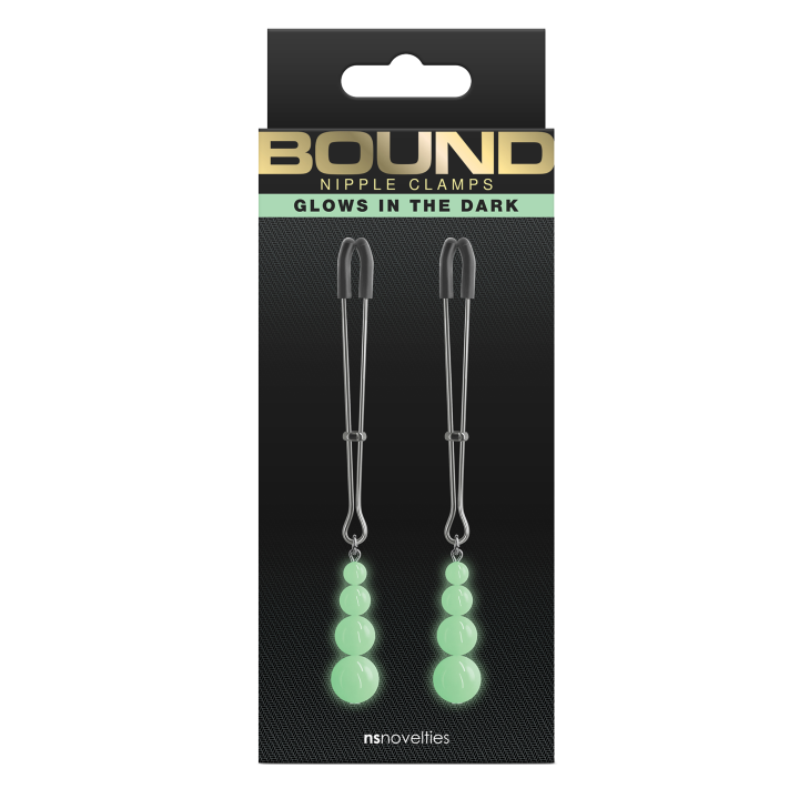 BOUND NIPPLE CLAMPS G2 GUNMETAL