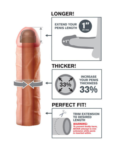 FANTASY X-TENSIONS PERFECT 1 INCH EXTENSION LIGHT