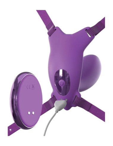 FANTASY FOR HER ULTIMATE G-SPOT BUTTERFLY STRAP-ON PURPLE