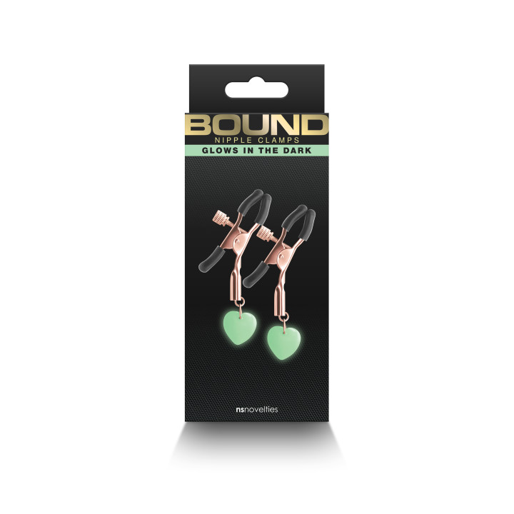 BOUND NIPPLE CLAMPS G3 ROSE GOLD