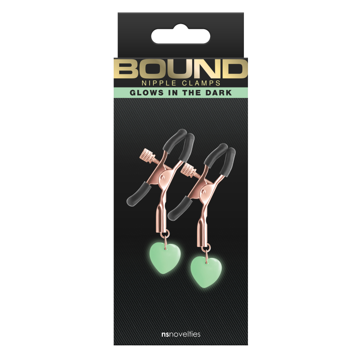 BOUND NIPPLE CLAMPS G3 ROSE GOLD