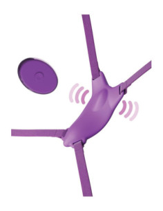 FANTASY FOR HER ULTIMATE BUTTERFLY STRAP-ON PURPLE 2