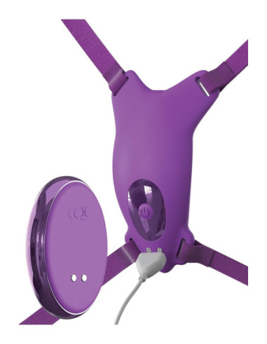 FANTASY FOR HER ULTIMATE BUTTERFLY STRAP-ON PURPLE