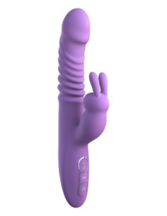 FANTASY FOR HER HER THRUSTING SILICONE RABBIT PURPLE