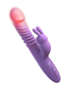 FANTASY FOR HER HER THRUSTING SILICONE RABBIT PURPLE 2