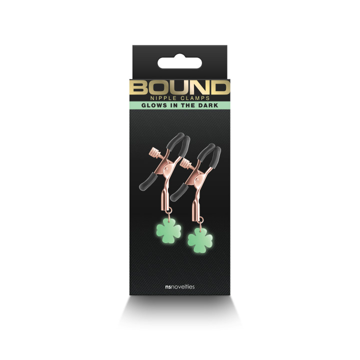 BOUND NIPPLE CLAMPS G4 ROSE GOLD