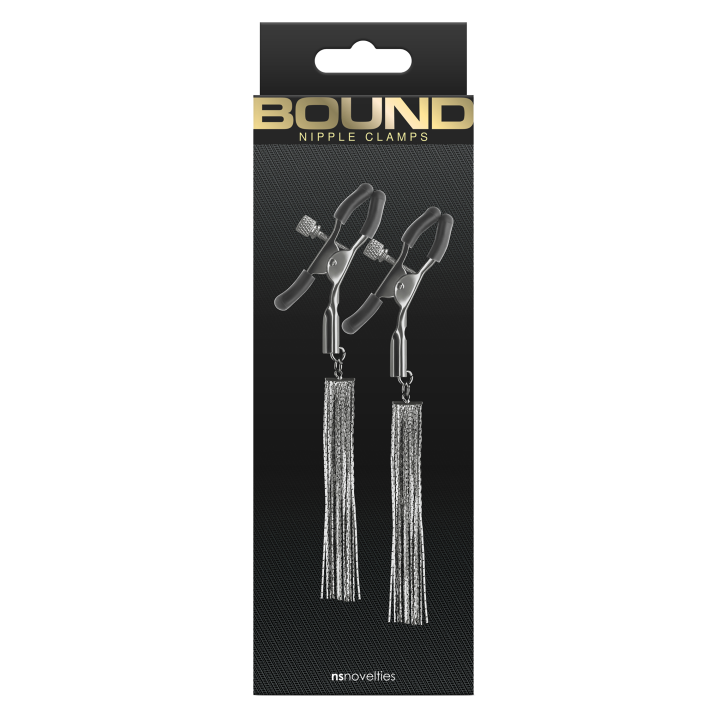 BOUND NIPPLE CLAMPS D2 GUNMETAL