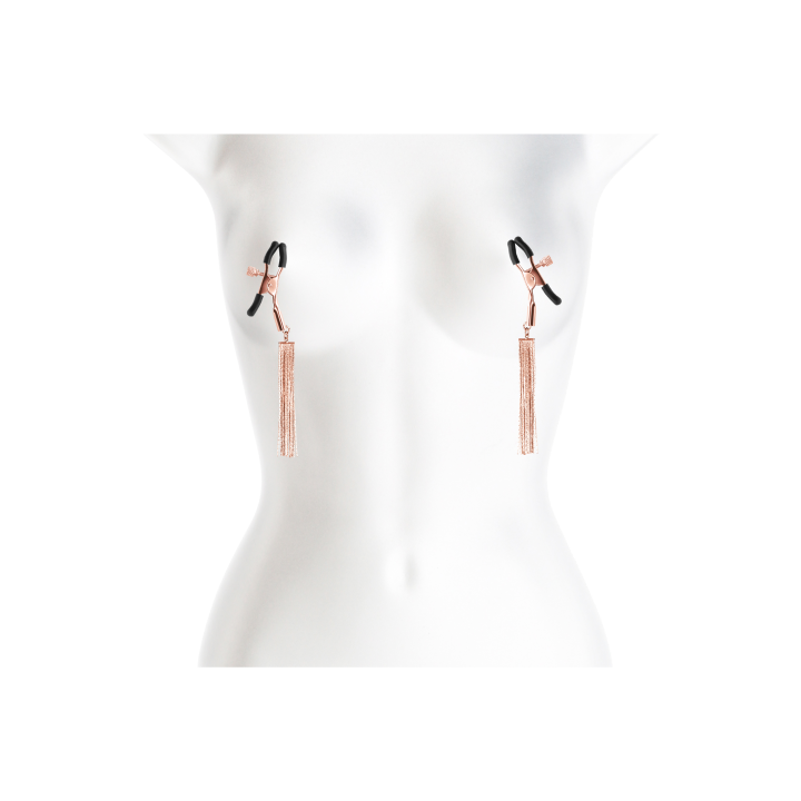 BOUND NIPPLE CLAMPS D2 ROSE GOLD