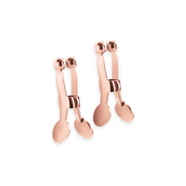 BOUND NIPPLE CLAMPS C1 ROSE GOLD