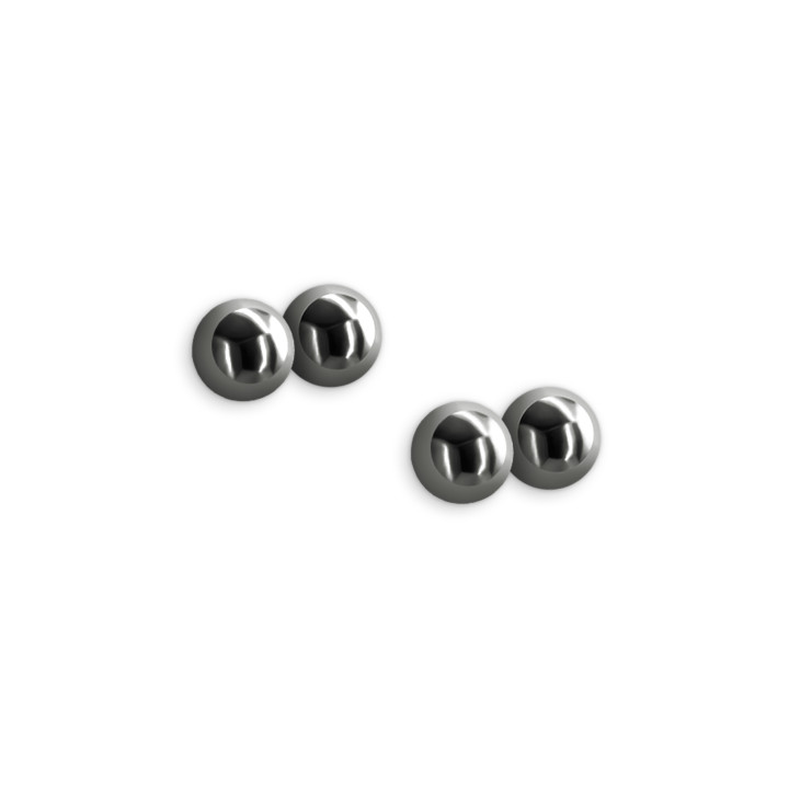 BOUND NIPPLE CLAMPS M1 GUNMETAL