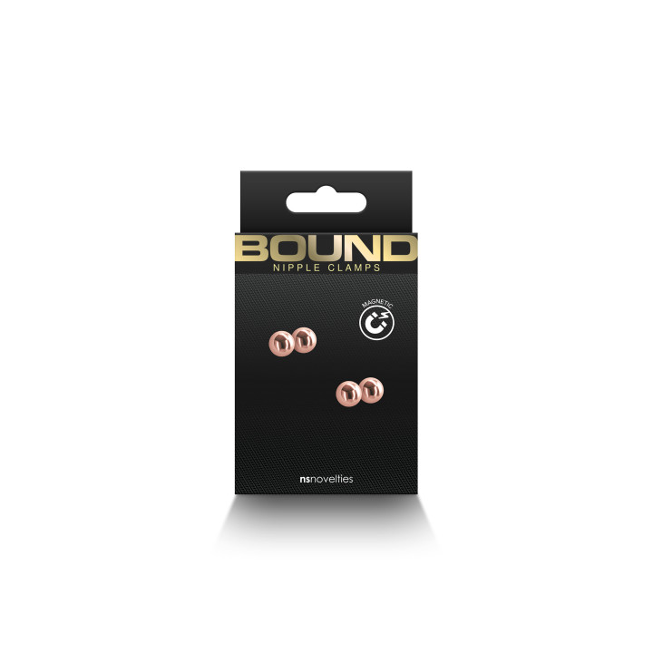 BOUND NIPPLE CLAMPS M1 ROSE GOLD