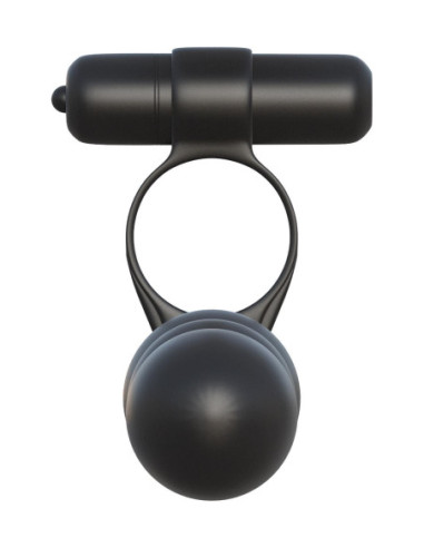 FANTASY C-RINGZ POSABLE PARTNER DOUBLE PENETRATOR BLACK