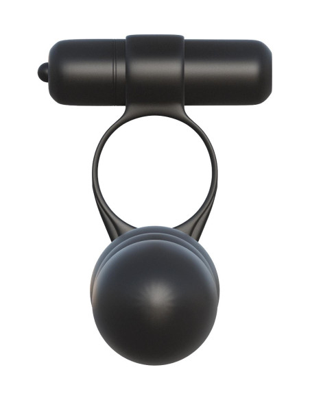 FANTASY C-RINGZ POSABLE PARTNER DOUBLE PENETRATOR BLACK