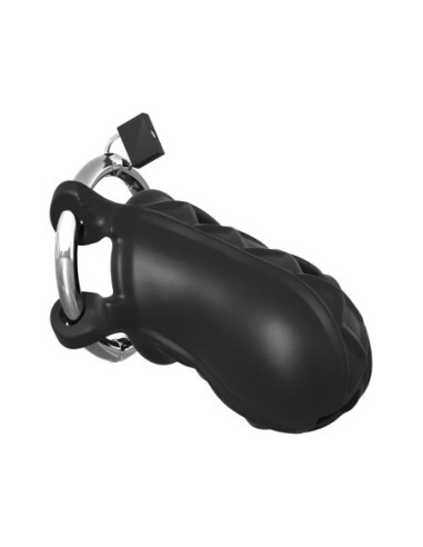 FANTASY C-RINGZ EXTREME SILICONE COCK BLOCKER BLACK