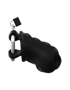 FANTASY C-RINGZ EXTREME SILICONE COCK BLOCKER BLACK 2