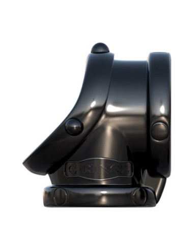 FANTASY C-RINGZ ROCK HARD COCK PIPE BLACK