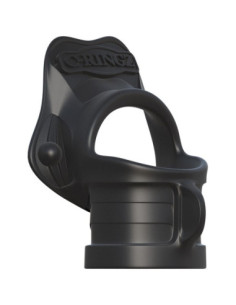 FANTASY C-RINGZ ROCK HARD RING & BALL-STRETCHER BLACK 2