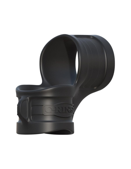 FANTASY C-RINGZ MR. BIG COCK RING AND BALL STRETCHER BLACK