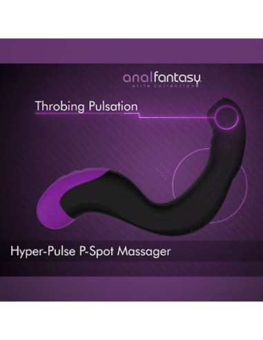 ANAL FANTASY ELITE HYPER-PULSE P-SPOT MASSAGER BLACK