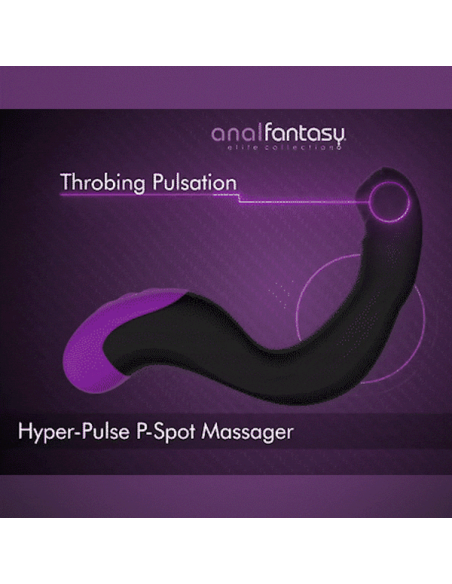 ANAL FANTASY ELITE HYPER-PULSE P-SPOT MASSAGER BLACK