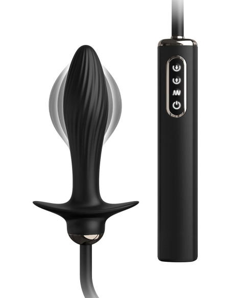 ANAL FANTASY ELITE AUTO-THROB INFLATABLE VIBRATING PLUG BLACK