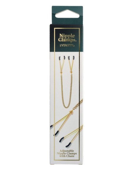 VIRGITE NIPPLE CLAMPS WITH CHAIN