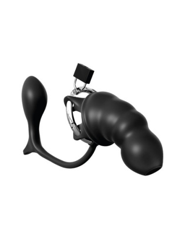 ANAL FANTASY ELITE ASS-GASM COCK BLOCKER BLACK