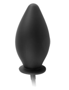 ANAL FANTASY COLLECTION INFLATABLE SILICONE PLUG BLACK 2