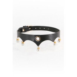 FETISH & FASHION JEZEBEL COLLAR BLACK