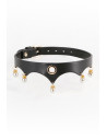 FETISH & FASHION JEZEBEL COLLAR BLACK