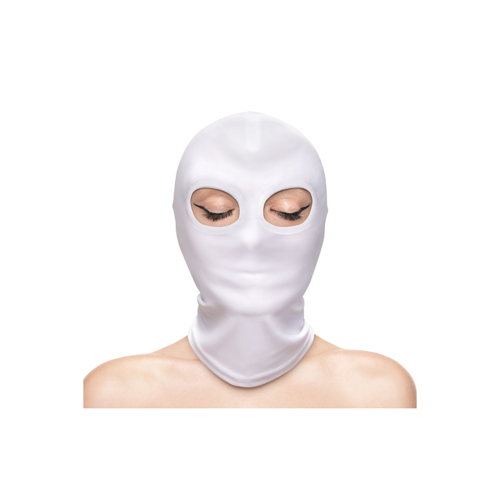 FETISH & FASHION EYES HOOD WHITE