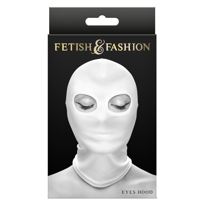 FETISH & FASHION EYES HOOD WHITE