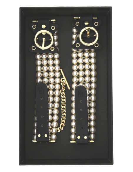 GUILTY PLEASURE BALLROOM PEARL ANKLE CUFFS