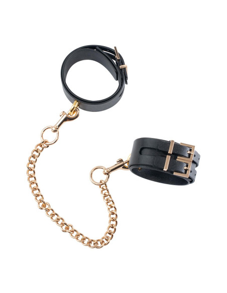 GP PREMIUM ANKLE CUFFS WITH CHAIN BLACK